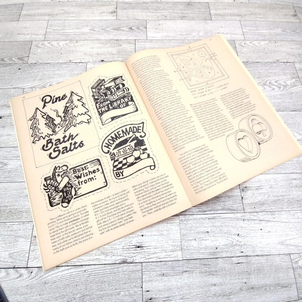 Have a Natural‎ Christmas 1985 Vintage Craft Booklet Patterns Retro DIY Hobbies